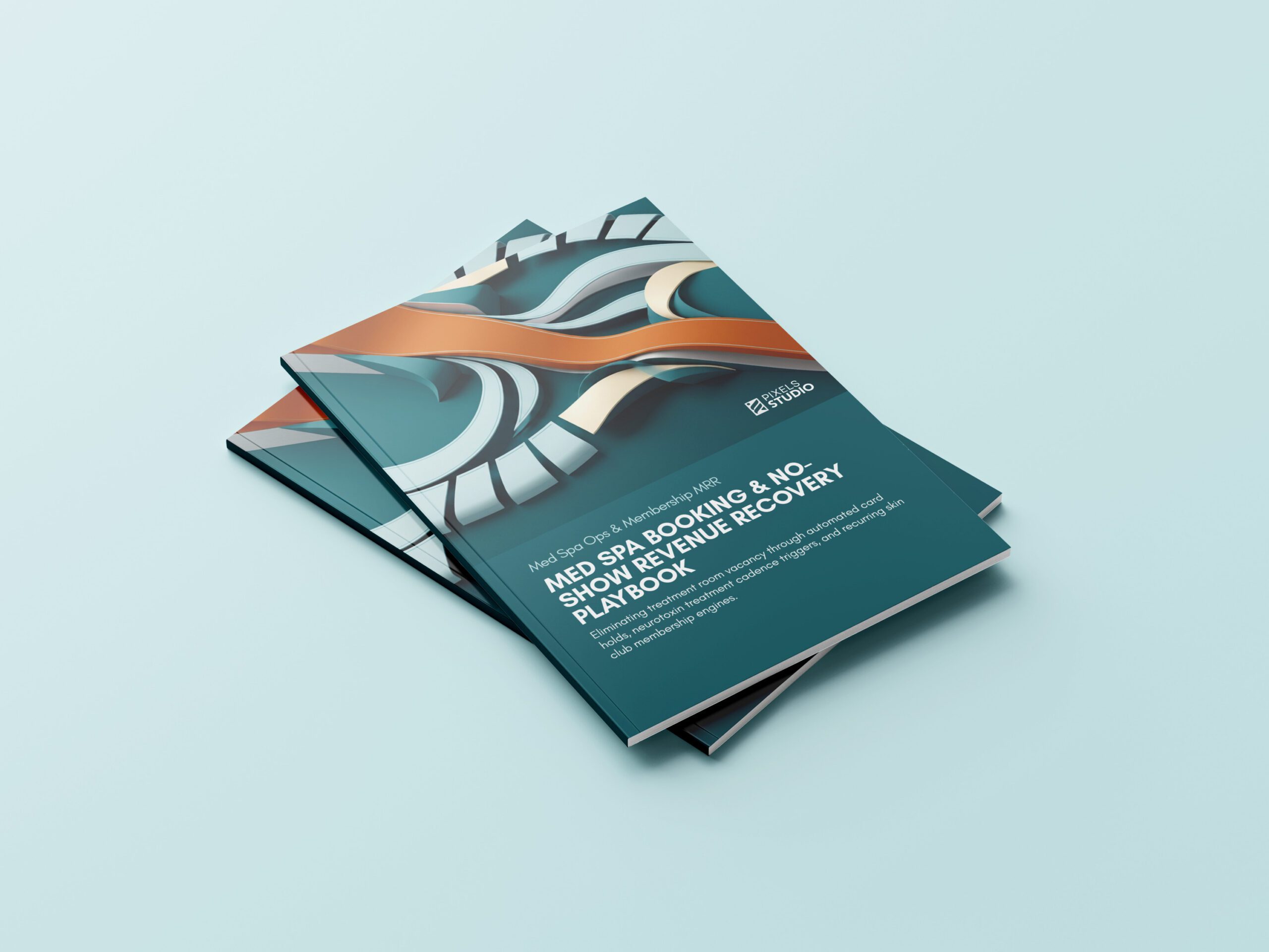 Med Spa Booking and No-Show Revenue Recovery Playbook | Pixels Studio Playbook Cover
